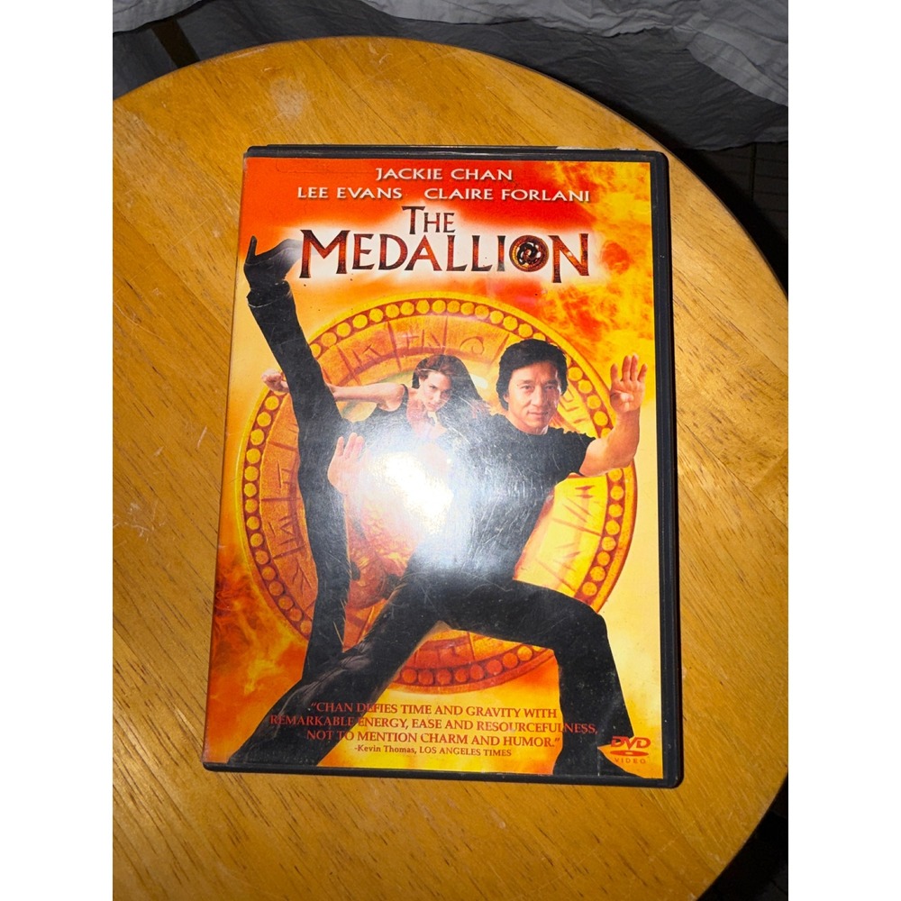 The Medallion DVD Jackie Chan Lee Evans Claire Forlani Action Comedy Movie